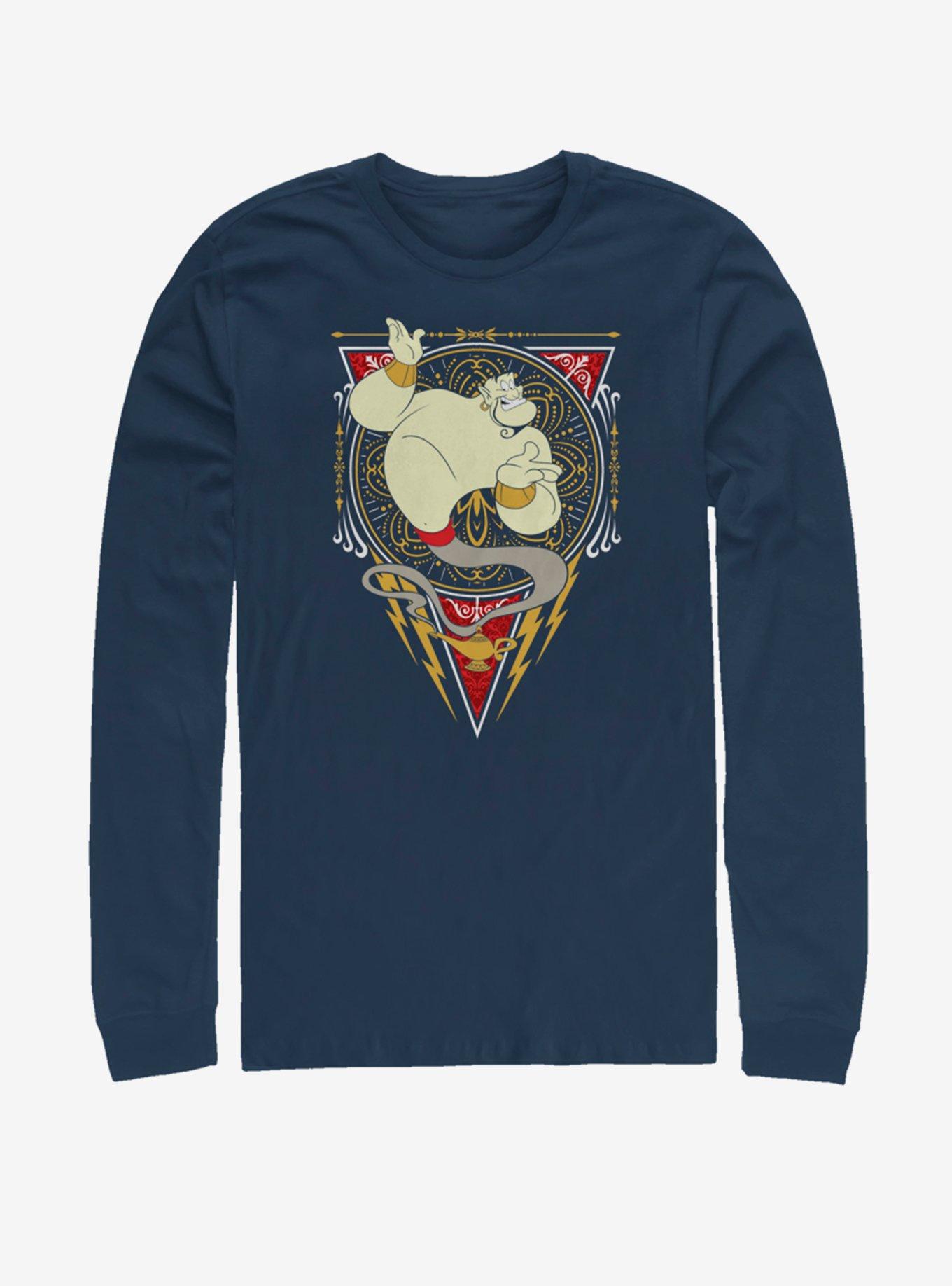 Disney Aladdin Magic Wishes Long-Sleeve T-Shirt, NAVY, hi-res