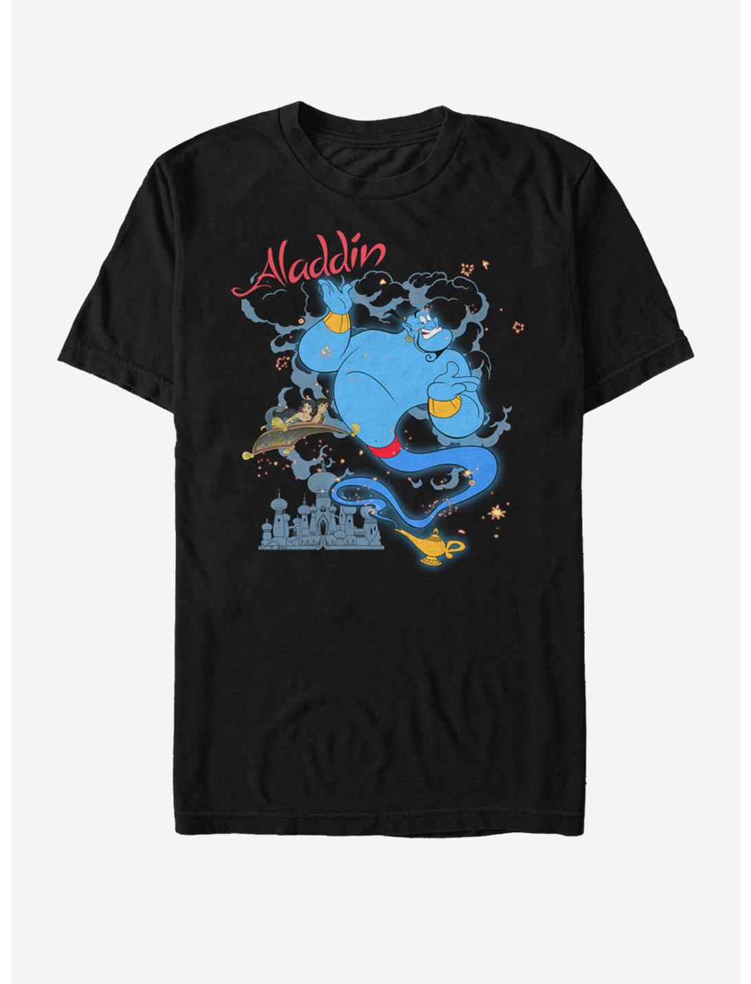 Disney Aladdin Genie Sparkle T-Shirt, BLACK, hi-res