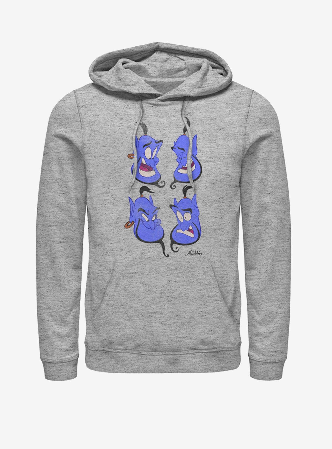 Disney Aladdin Genie Faces Hoodie, ATH HTR, hi-res