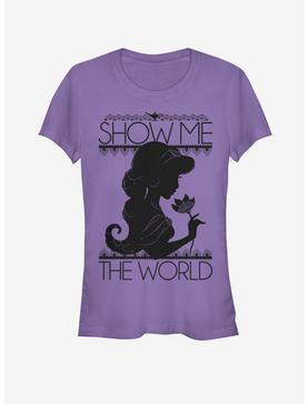 Disney Aladdin Jasmine Silo Girls T-Shirt, PURPLE, hi-res