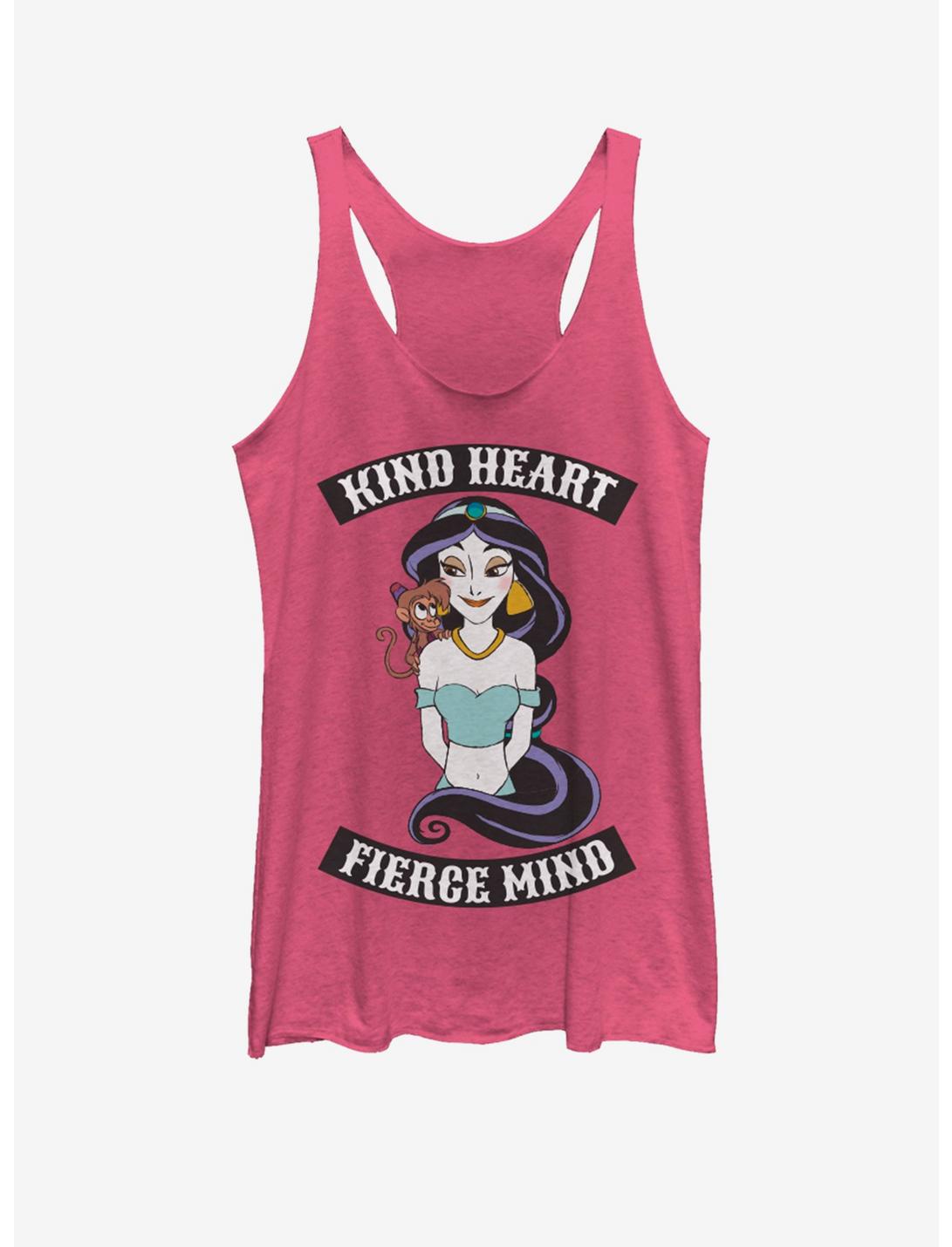 Disney Aladdin Jasmine Fierce Girls Tank, PINK HTR, hi-res