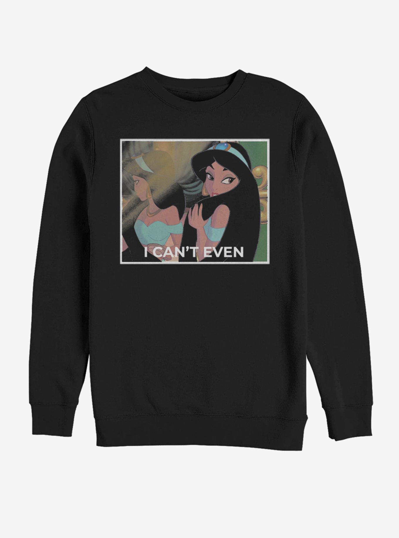 Disney Aladdin Jasmine Can't Even Sweatshirt, , hi-res