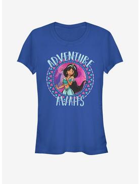 Disney Jasmine Adventure Girls T-Shirt, ROYAL, hi-res