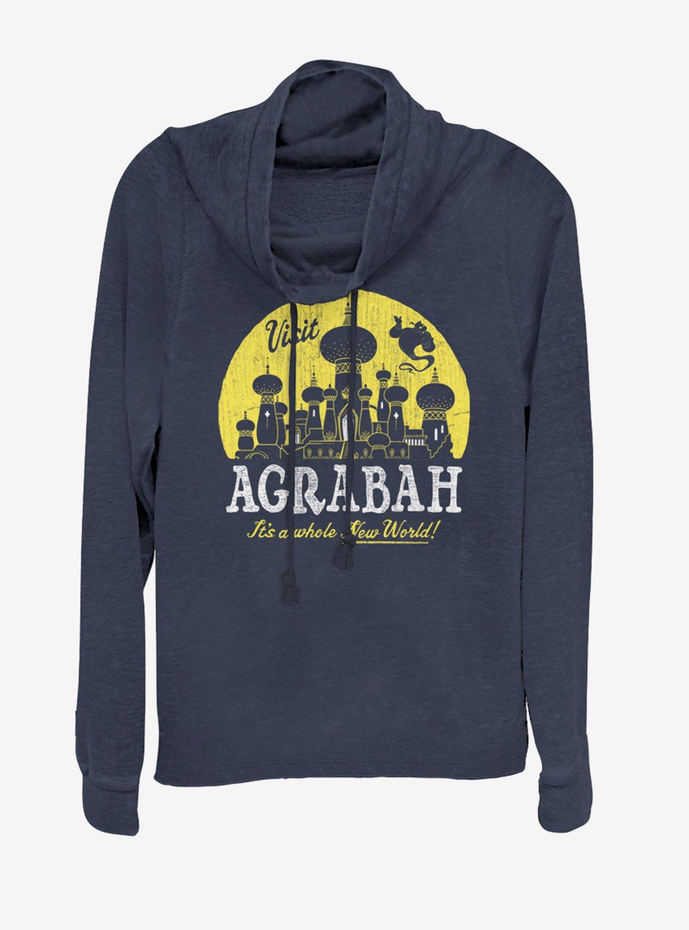 Disney Aladdin Agrabah Girls Sweatshirt, NAVY, hi-res