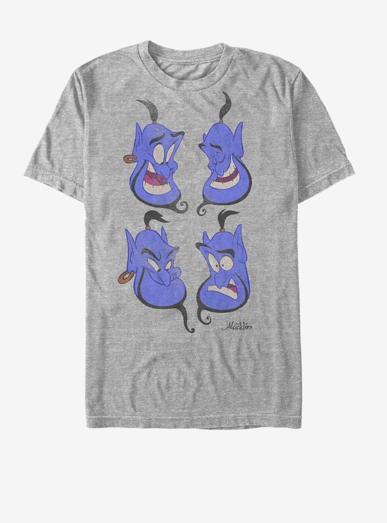 Disney Aladdin Genie Faces T-Shirt, , hi-res