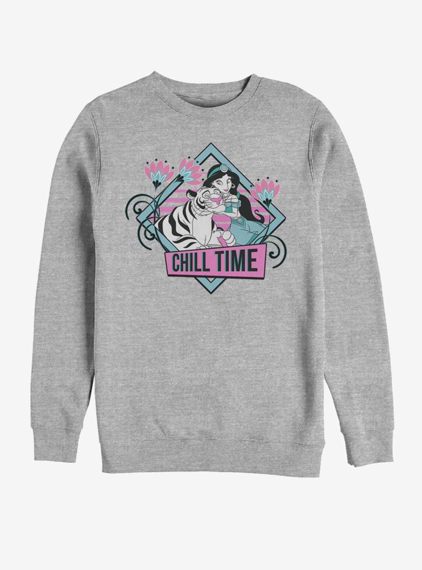 Hot Topic Disney Aladdin Jasmine Chill Sweatshirt