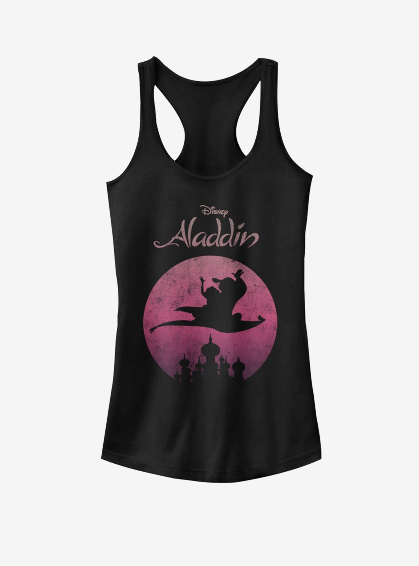 Disney Aladdin Flying High Girls Tank, BLACK, hi-res