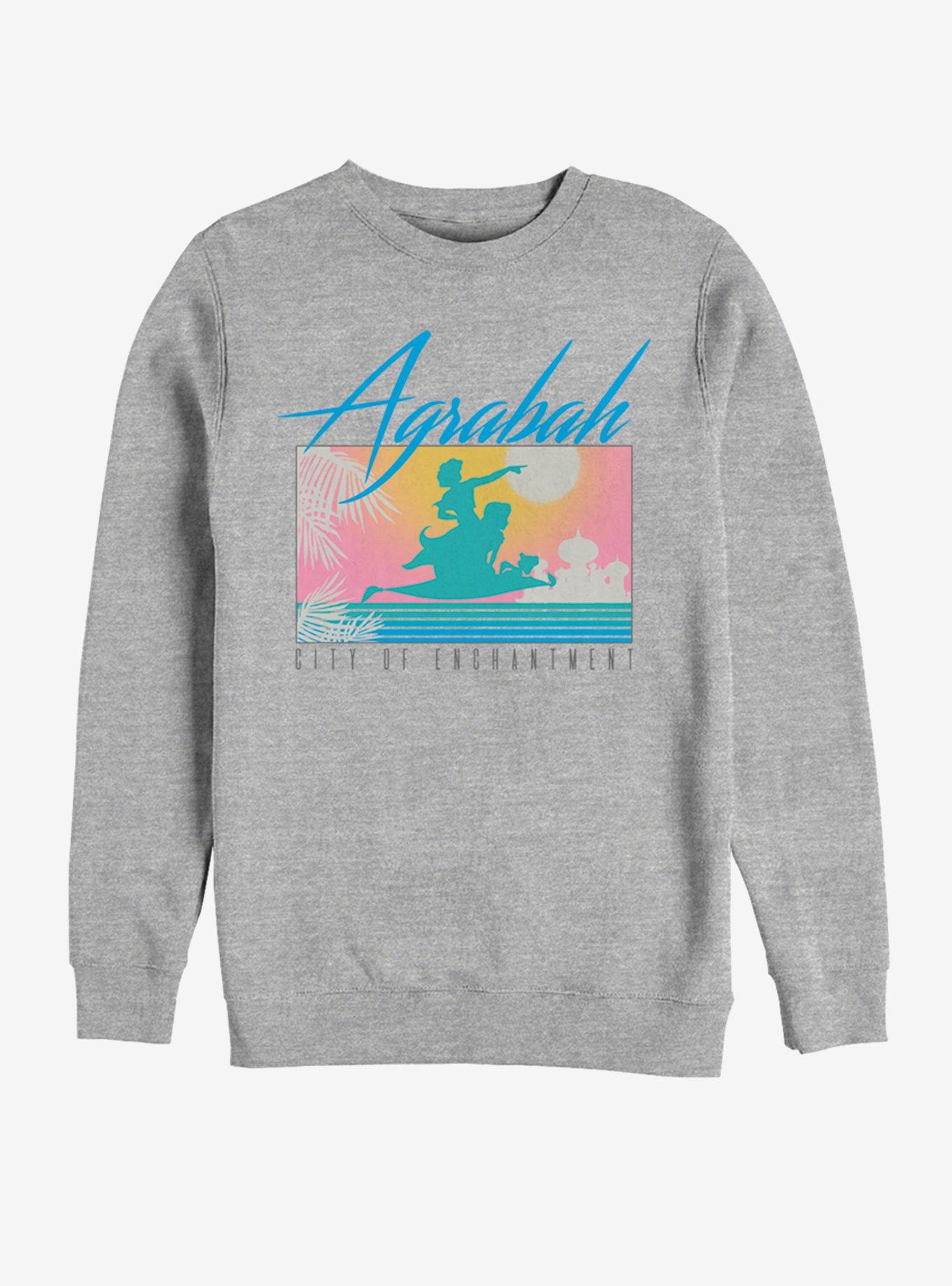 Disney Aladdin Desert Enchantment Sweatshirt, ATH HTR, hi-res