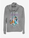 Disney Aladdin Fearless Jasmine Girls Sweatshirt, GRAY HTR, hi-res