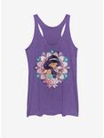 Disney Aladdin Glass Jasmine Girls Tank, PUR HTR, hi-res