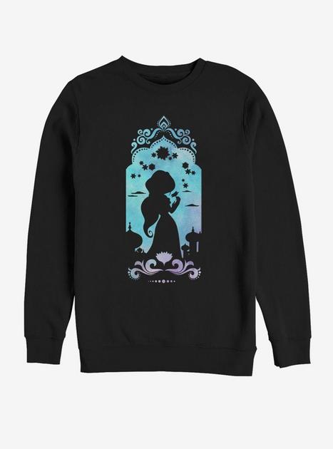 Disney Aladdin Jasmine's Palace Sweatshirt - BLACK | Hot Topic