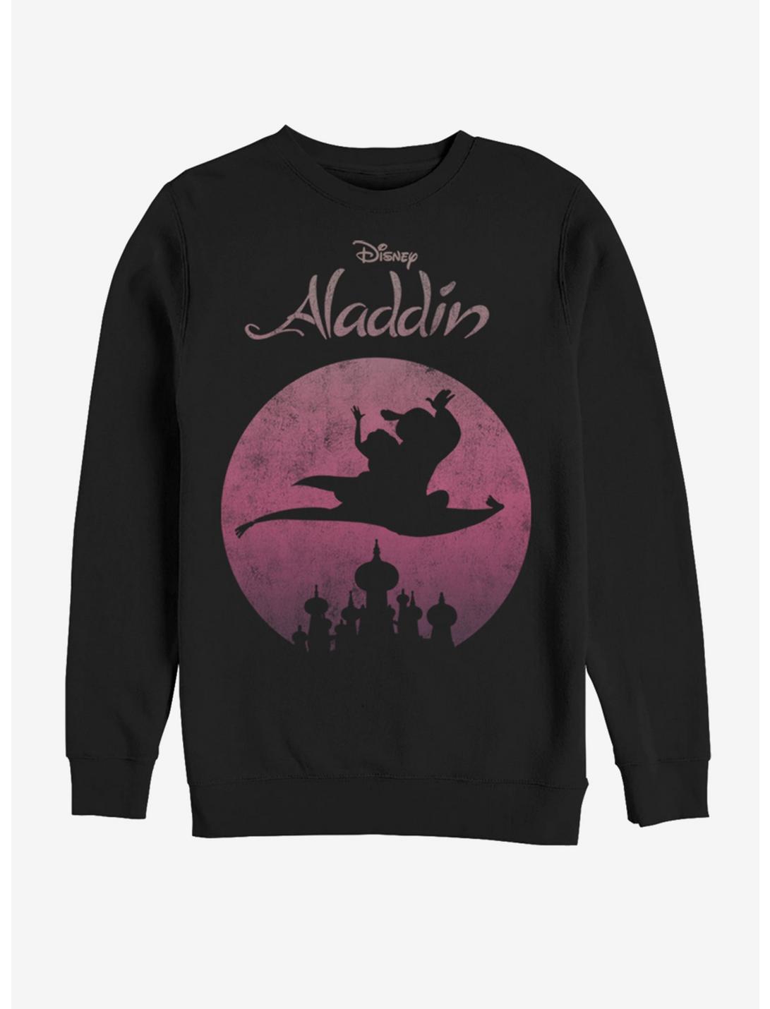 Disney Aladdin Flying High Sweatshirt, BLACK, hi-res