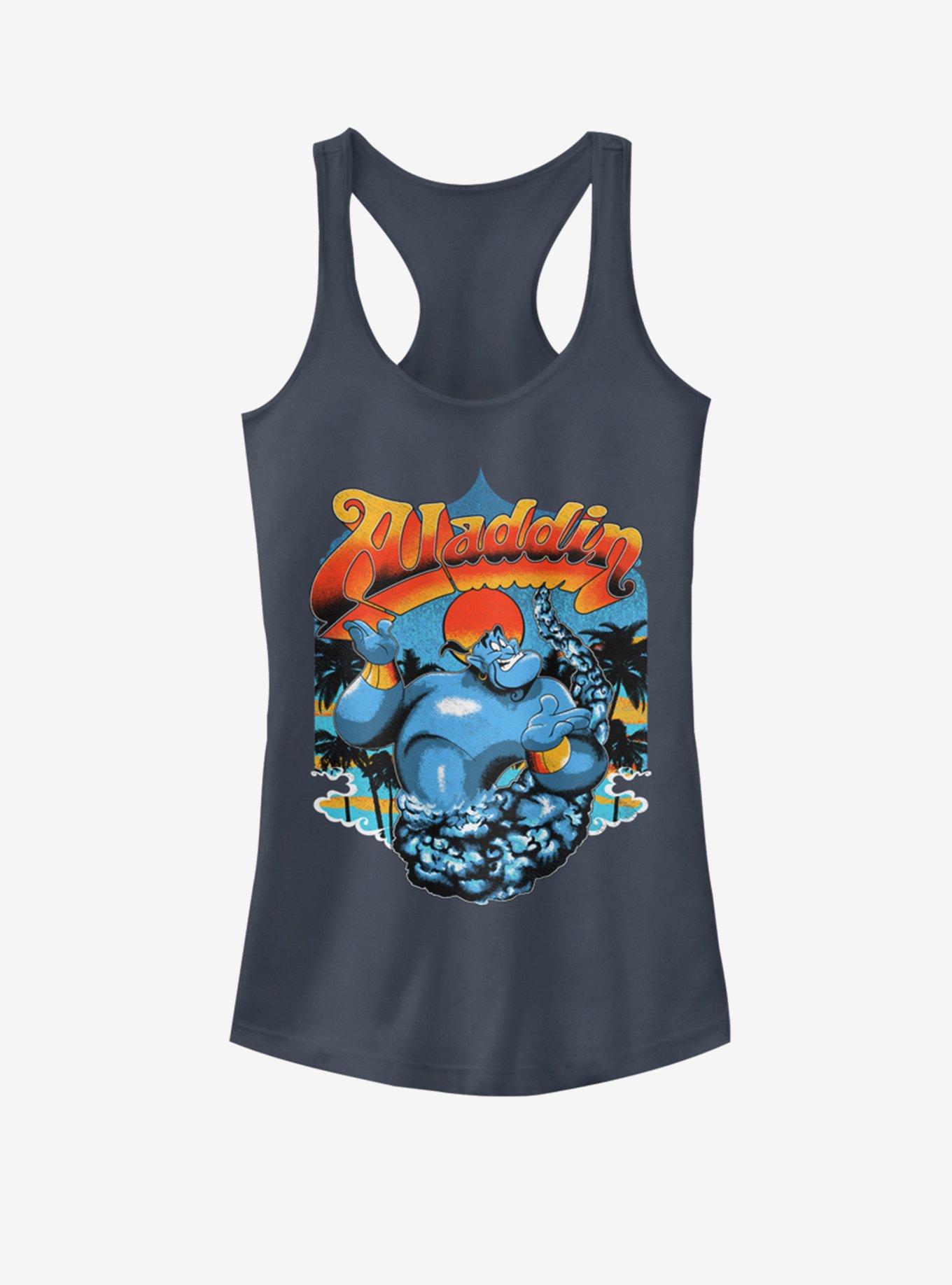 Disney Aladdin Tropical Genie Girls Tank, INDIGO, hi-res