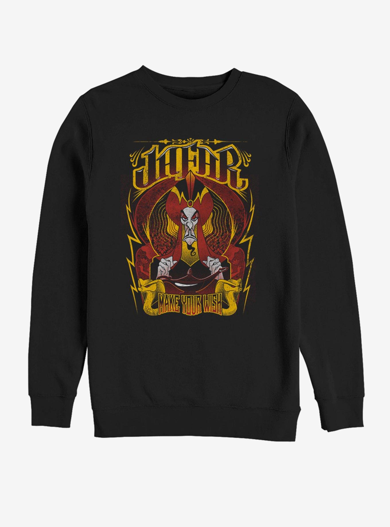 Disney Aladdin Jafar Vizier Sweatshirt, BLACK, hi-res