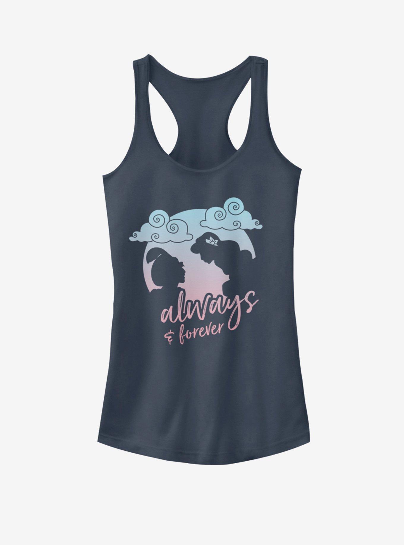 Disney Aladdin Always And Forever Girls Tank, INDIGO, hi-res