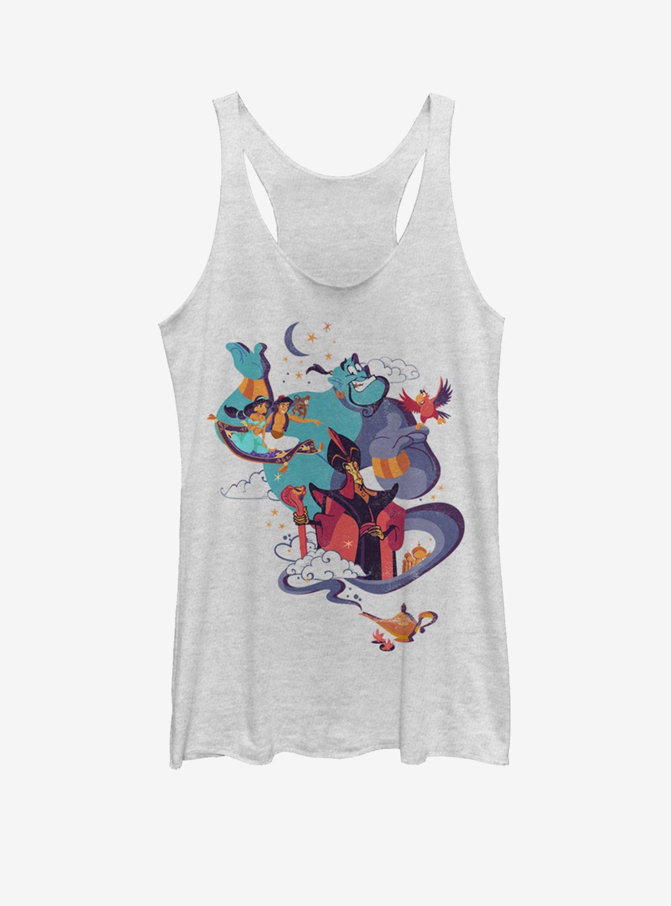 Disney Aladdin Vintage Poster Girls Tank, , hi-res