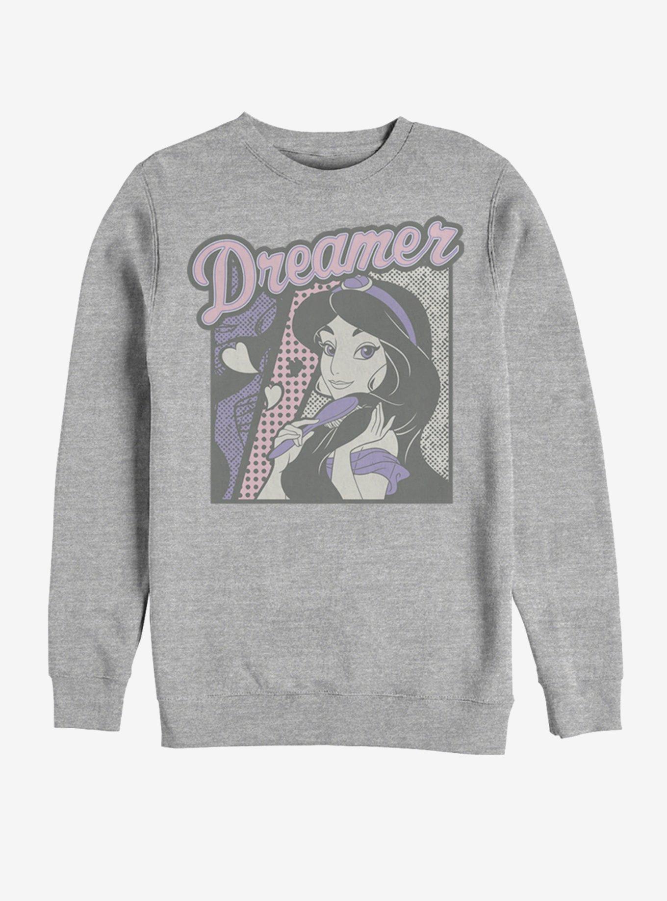 Disney Aladdin Dream Jasmine Sweatshirt, ATH HTR, hi-res