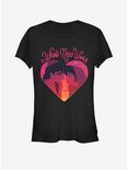 Disney Aladdin Love Girls T-Shirt, BLACK, hi-res