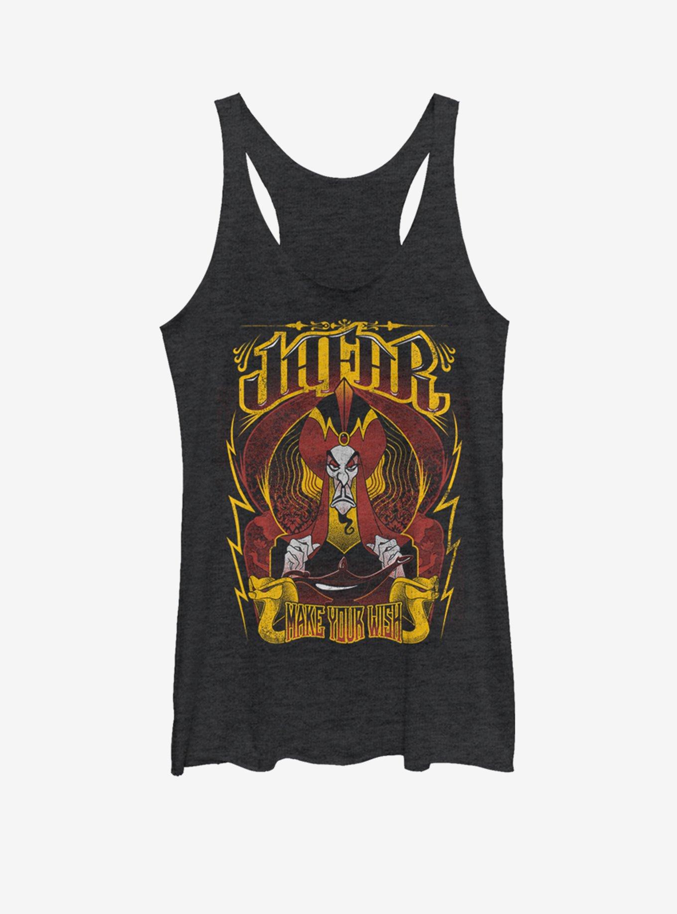 Disney Aladdin Jafar Vizier Girls Tank, BLK HTR, hi-res