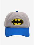 DC Comics Batman Classic Logo 2-Tone Cap - BoxLunch Exclusive, , hi-res