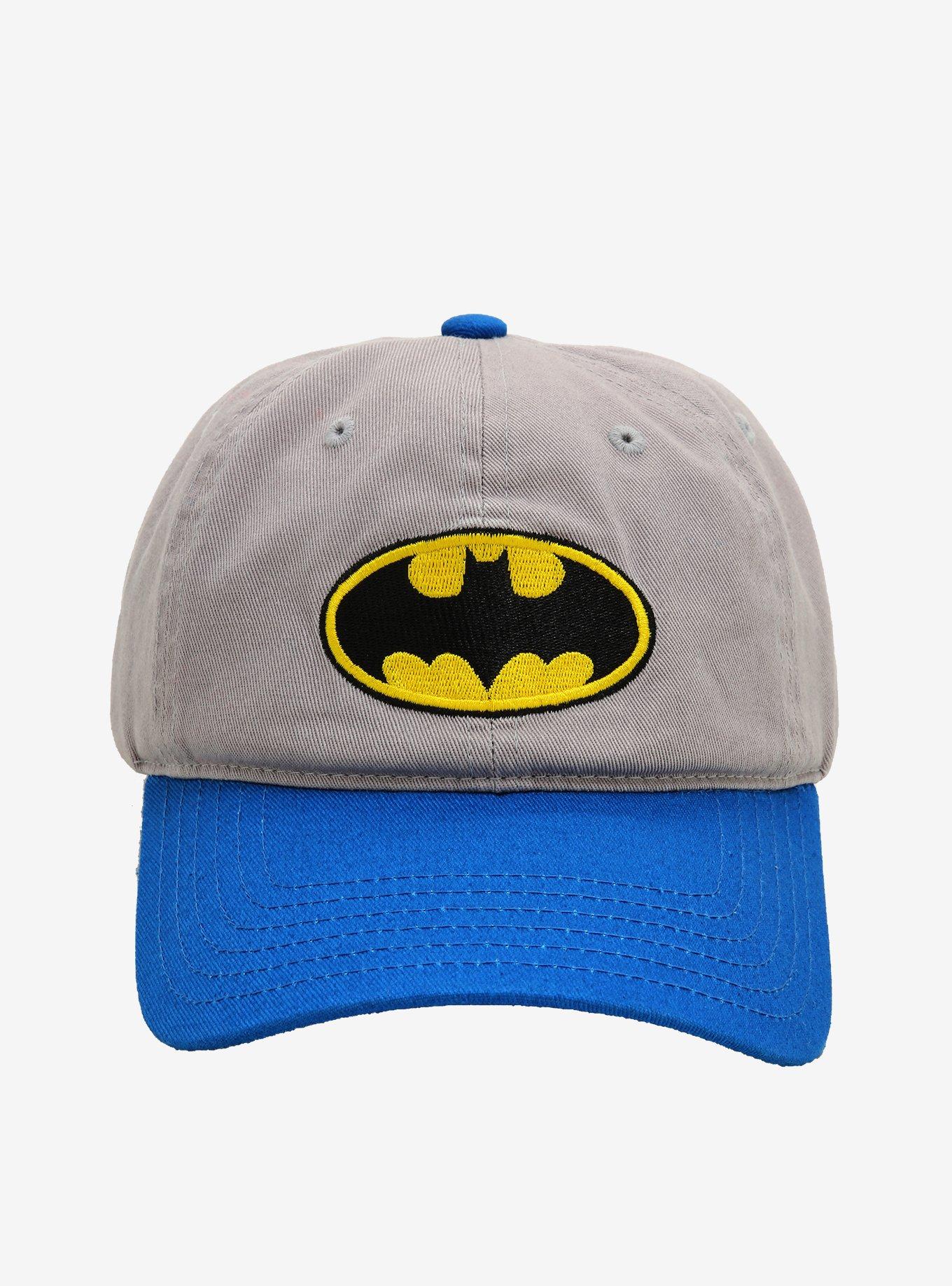 DC Comics Batman Classic Logo 2-Tone Cap - BoxLunch Exclusive, , hi-res