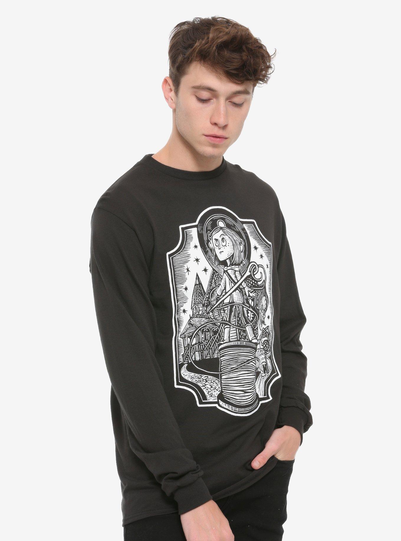 Coraline Proudest Spirit Long-Sleeve T-Shirt, WHITE, hi-res