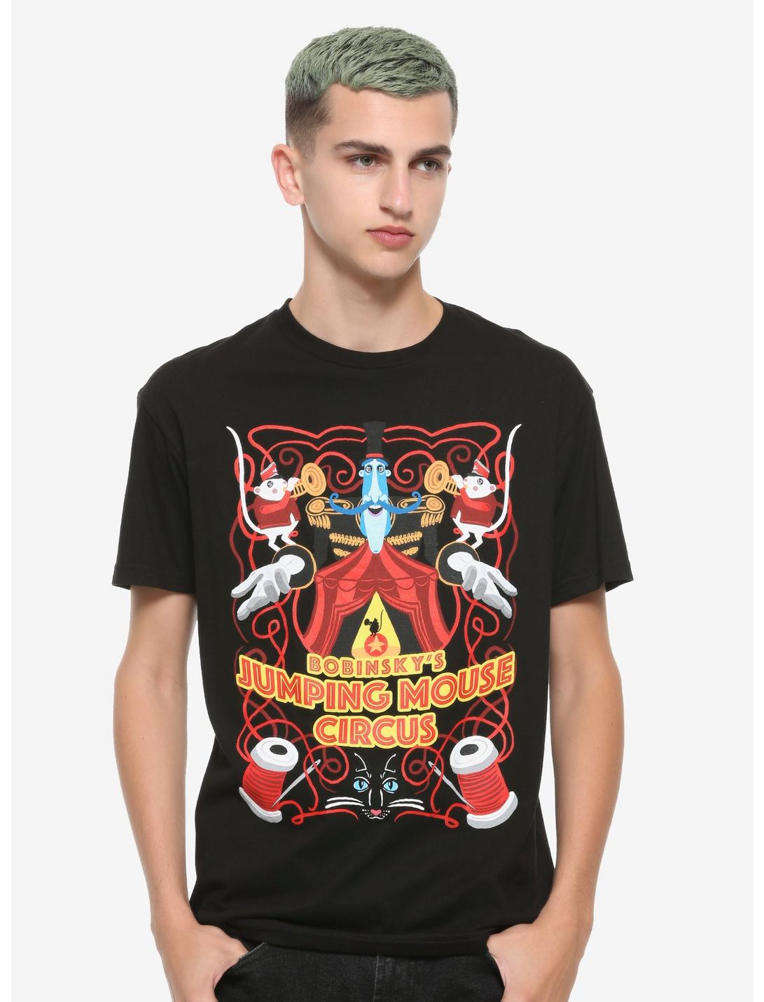 Coraline Bobinsky's Jumping Mouse Circus T-Shirt, MULTI, hi-res