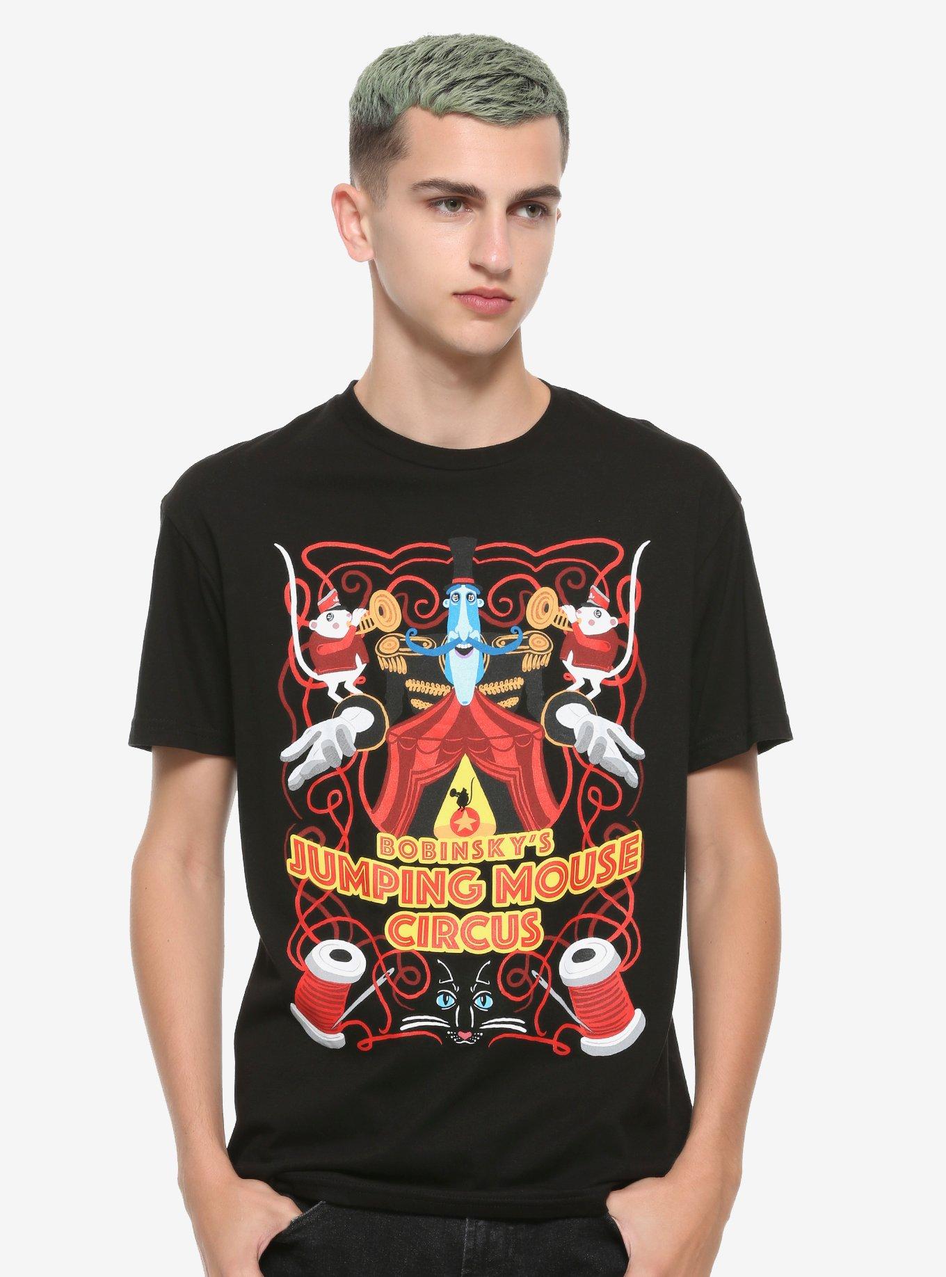 Coraline Bobinsky's Jumping Mouse Circus T-Shirt, MULTI, hi-res