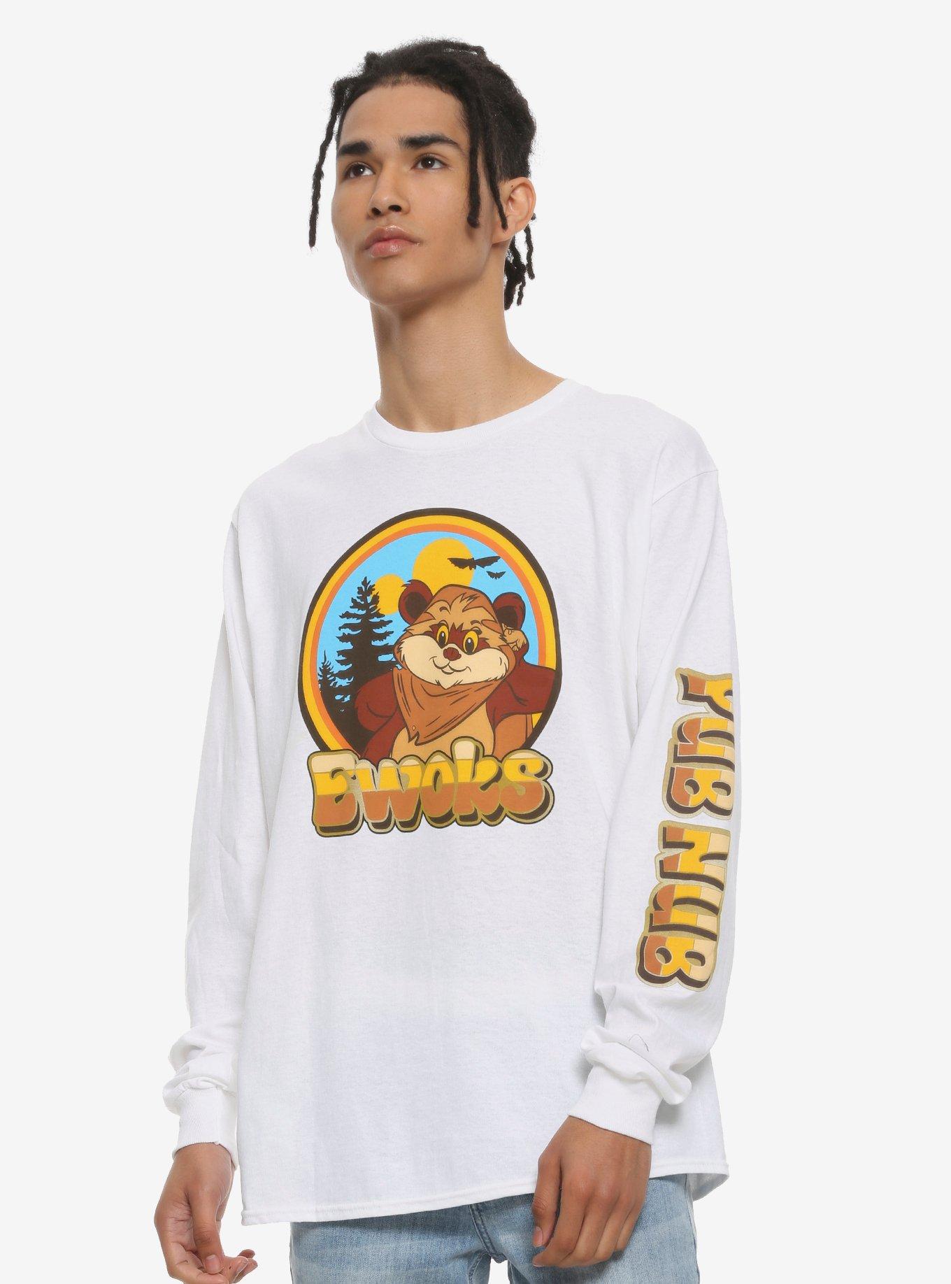 Our Universe Star Wars: Ewoks Wicket Long-Sleeve T-Shirt, MULTI, hi-res