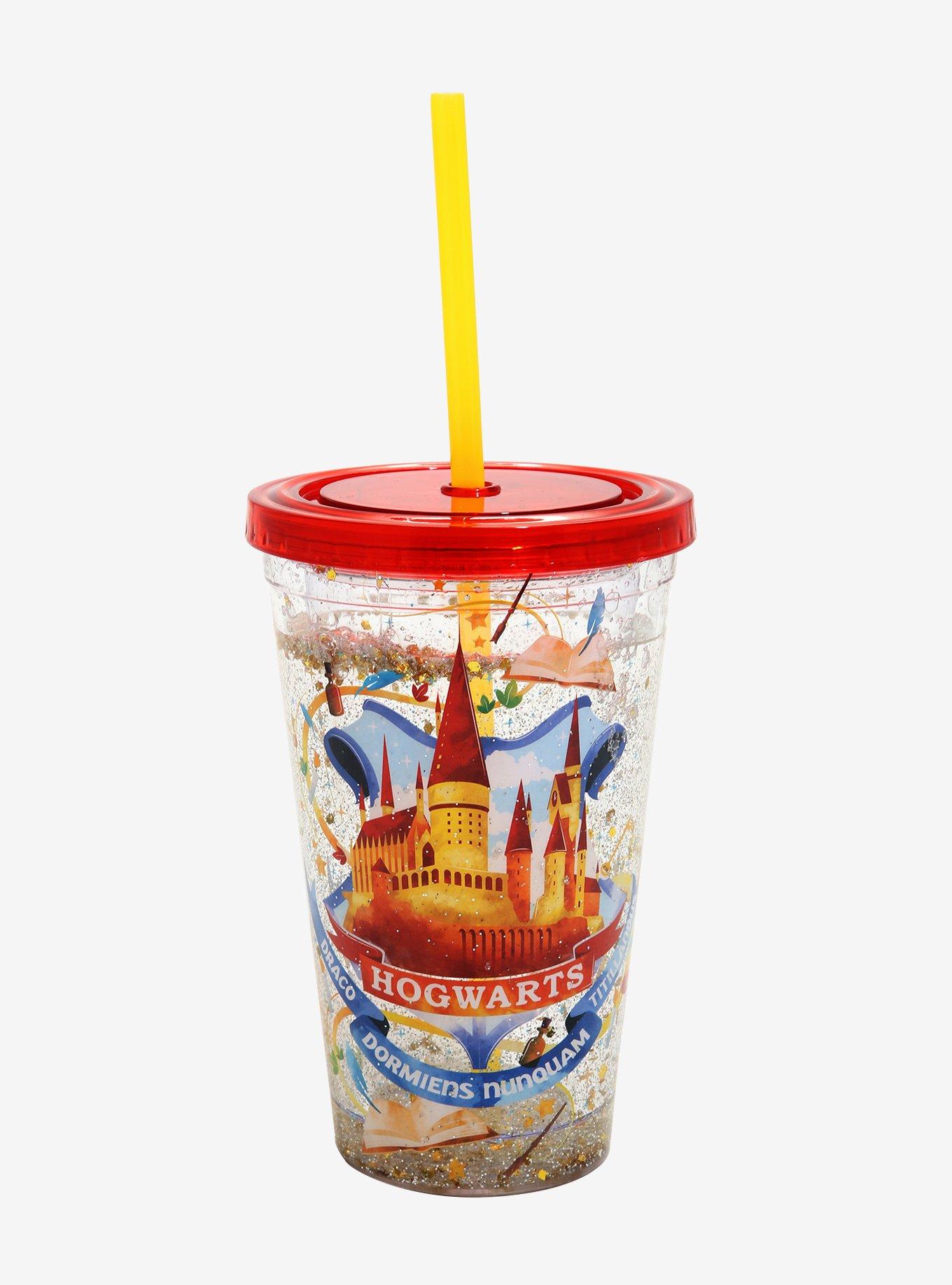 Harry Potter Hogwarts Glitter Tumbler, , hi-res