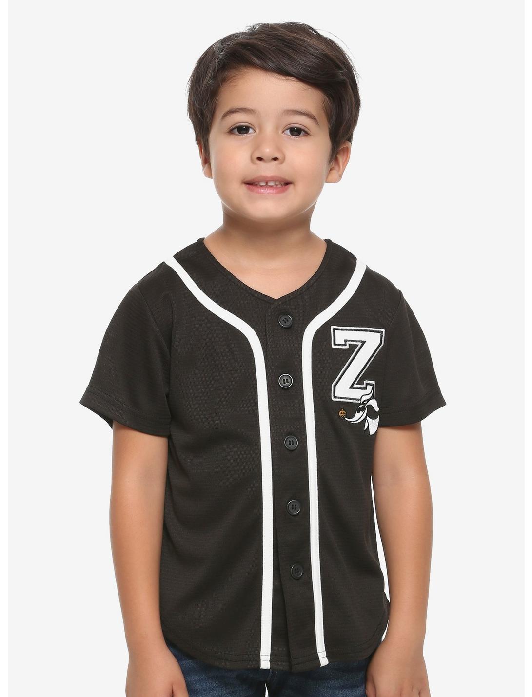 Disney The Nightmare Before Christmas Zero Toddler Baseball Jersey - BoxLunch Exclusive, BLACK, hi-res