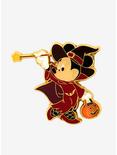 Disney Minnie Mouse Witch Glow-In-The-Dark Enamel Pin, , hi-res