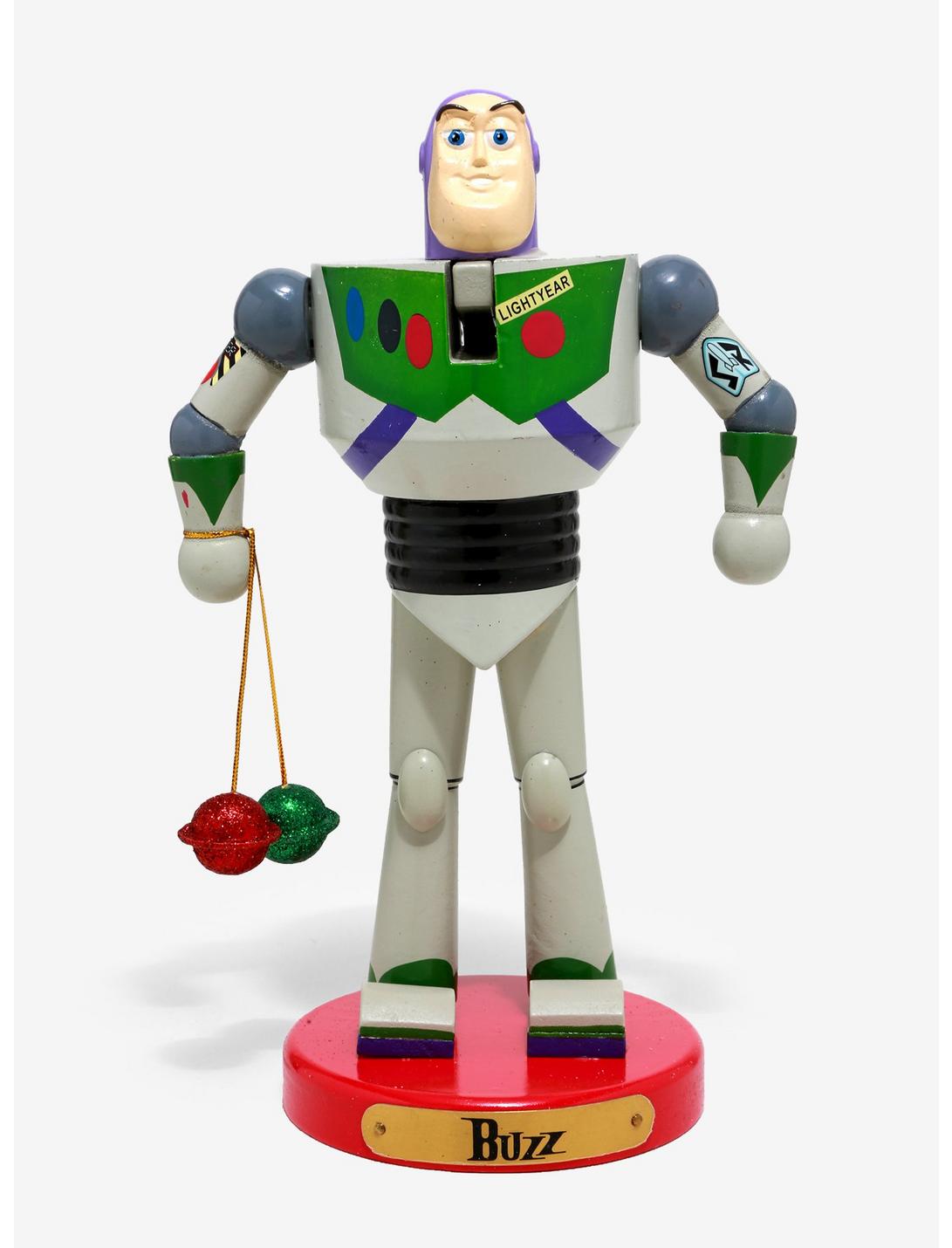 Disney Pixar Toy Story Holiday Buzz Lightyear Nutcracker Figurine, , hi-res