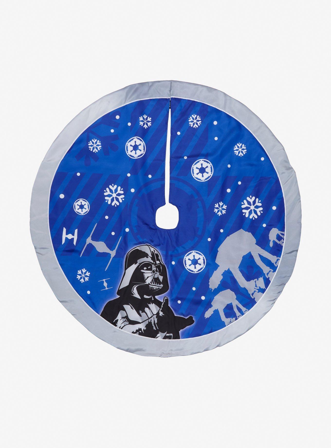 Star Wars Darth Vader Snowflake Tree Skirt, , hi-res