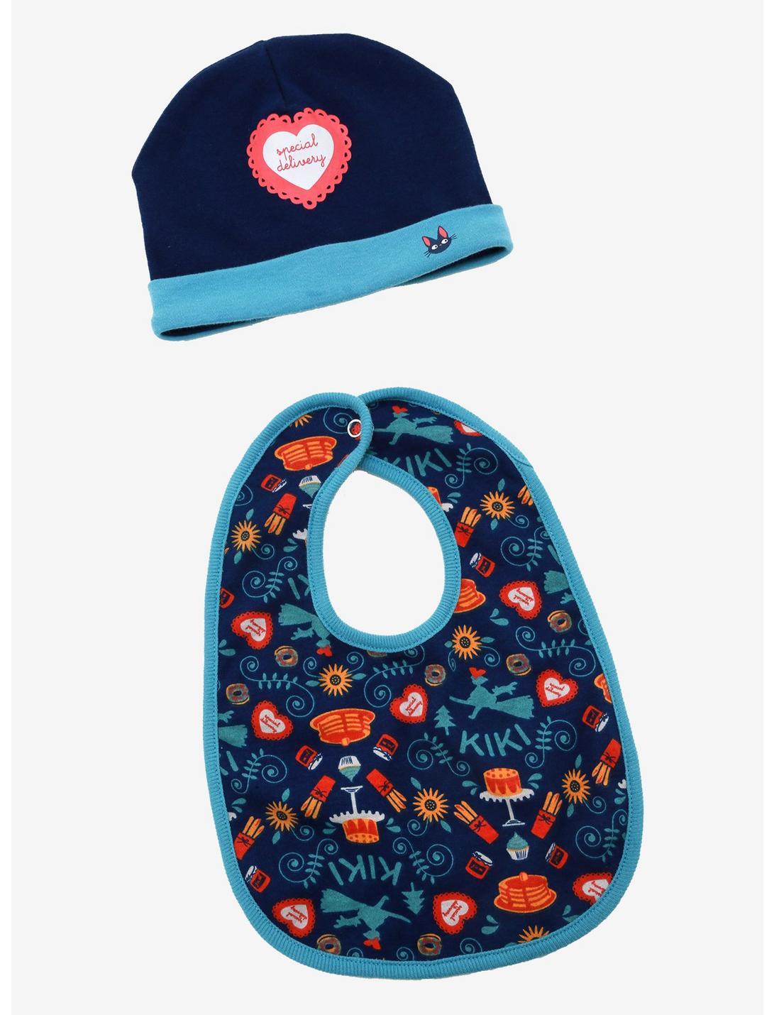 Our Universe Studio Ghibli Kiki's Delivery Service Swedish Bakery Infant Beanie & Bib Set - BoxLunch Exclusive, , hi-res