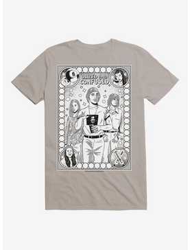 Dazed And Confused Black And White Character Card T-Shirt, , hi-res
