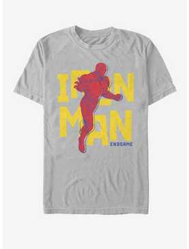 Marvel Avengers: Endgame Text Pop Iron Man T-Shirt, , hi-res