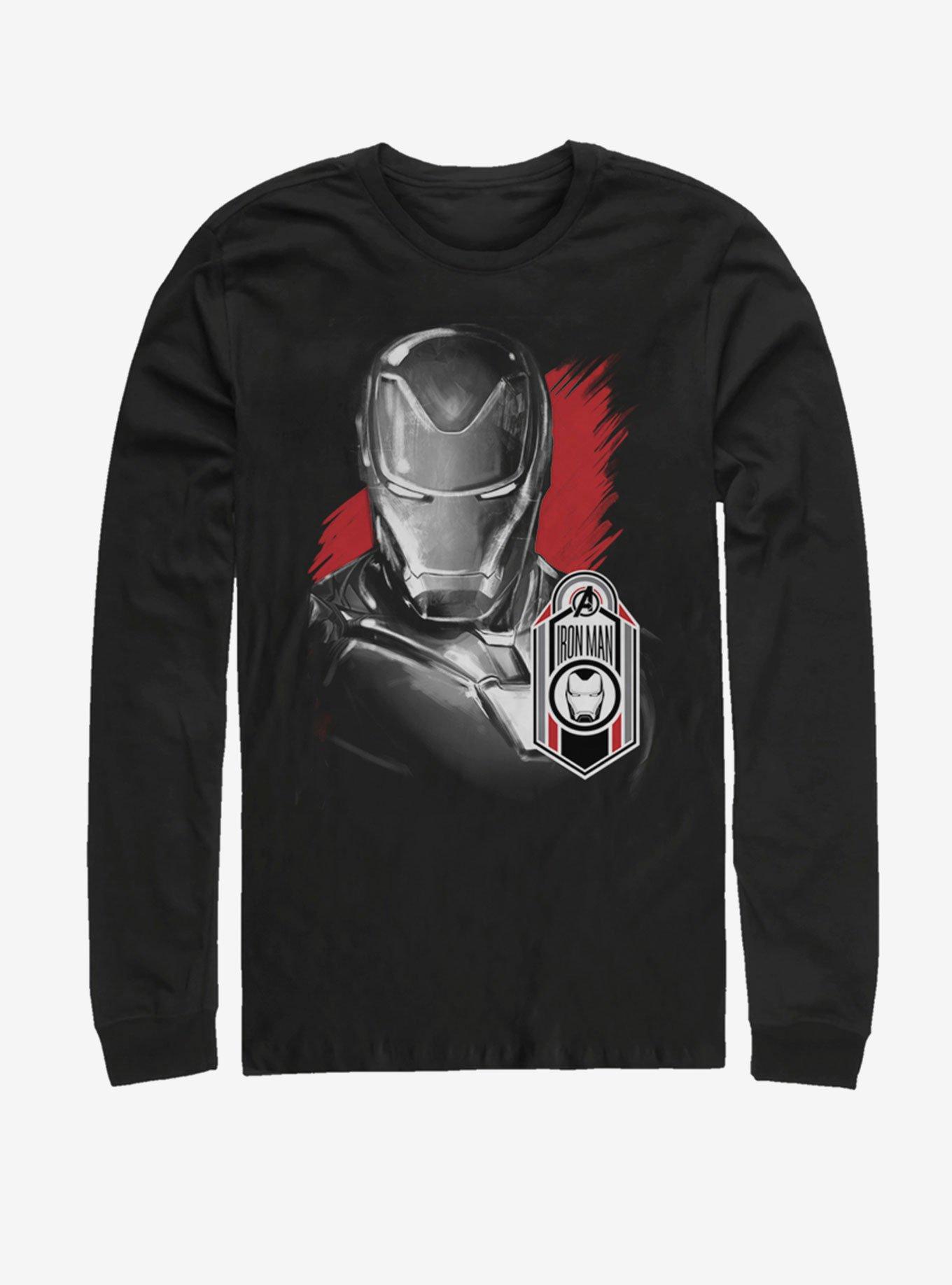 Marvel Avengers: Endgame Iron Man Tag Long-Sleeve T-Shirt, , hi-res