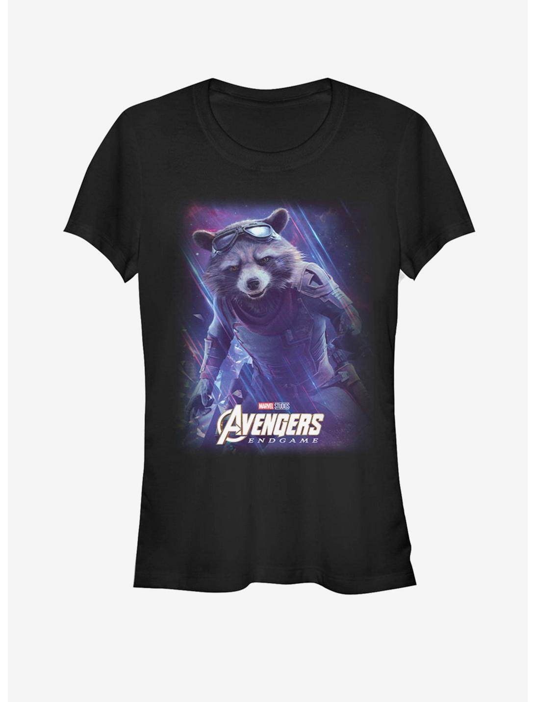 Marvel Avengers: Endgame Space Rocket Girls T-Shirt, BLACK, hi-res