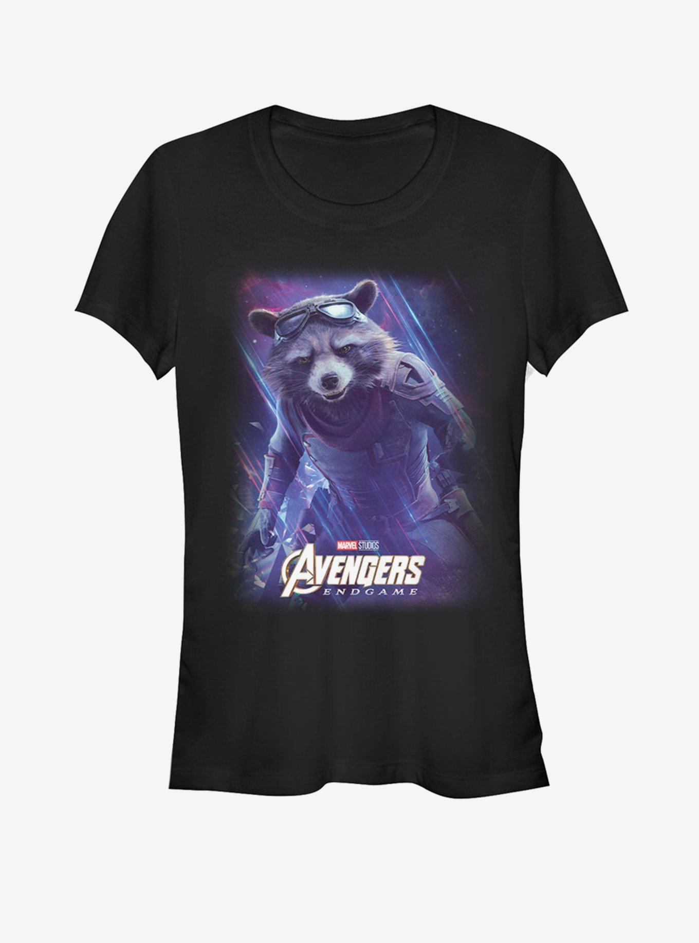 Marvel Avengers: Endgame Space Rocket Girls T-Shirt, BLACK, hi-res