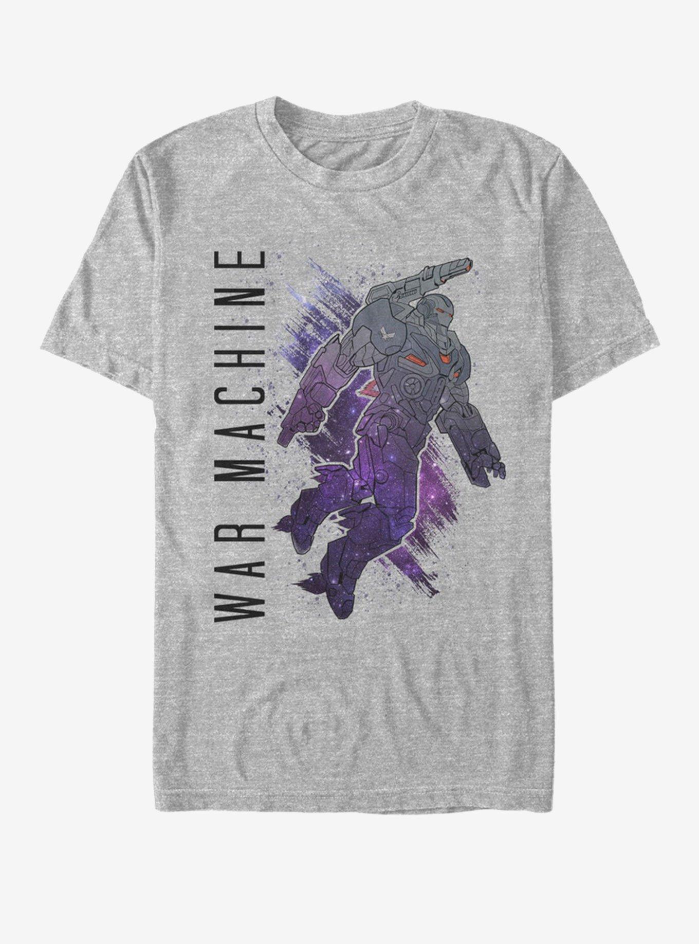 Marvel Avengers: Endgame War Machine Painted T-Shirt, ATH HTR, hi-res