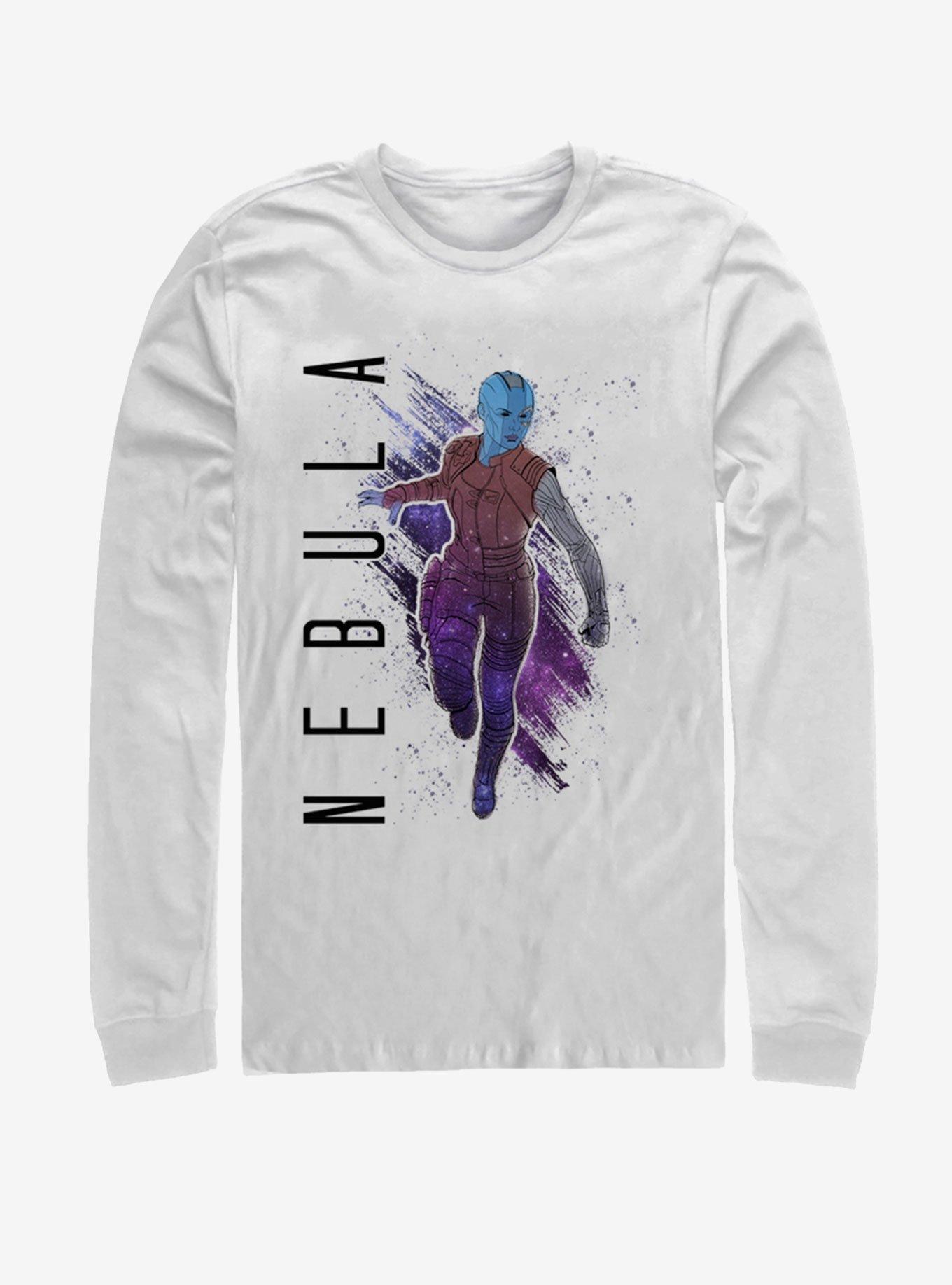 Marvel Avengers: Endgame Nebula Painted Long-Sleeve T-Shirt, , hi-res