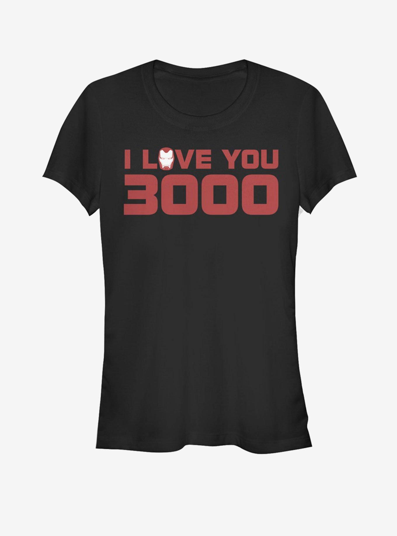 Marvel Avengers: Endgame Iron Man Love Girls T-Shirt, , hi-res