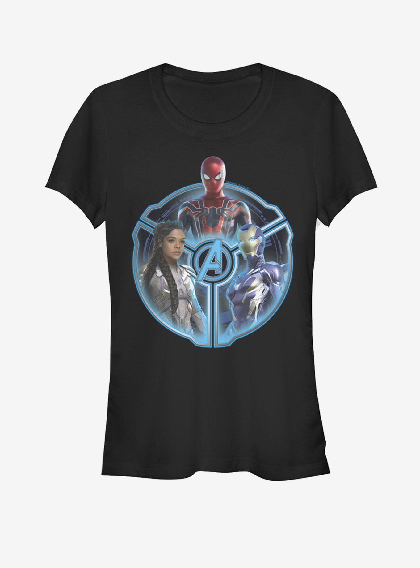 Marvel Avengers: Endgame Trio Sigil Girls T-Shirt, BLACK, hi-res