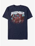 Marvel Avengers: Endgame Assemble The Heroes T-Shirt, NAVY, hi-res