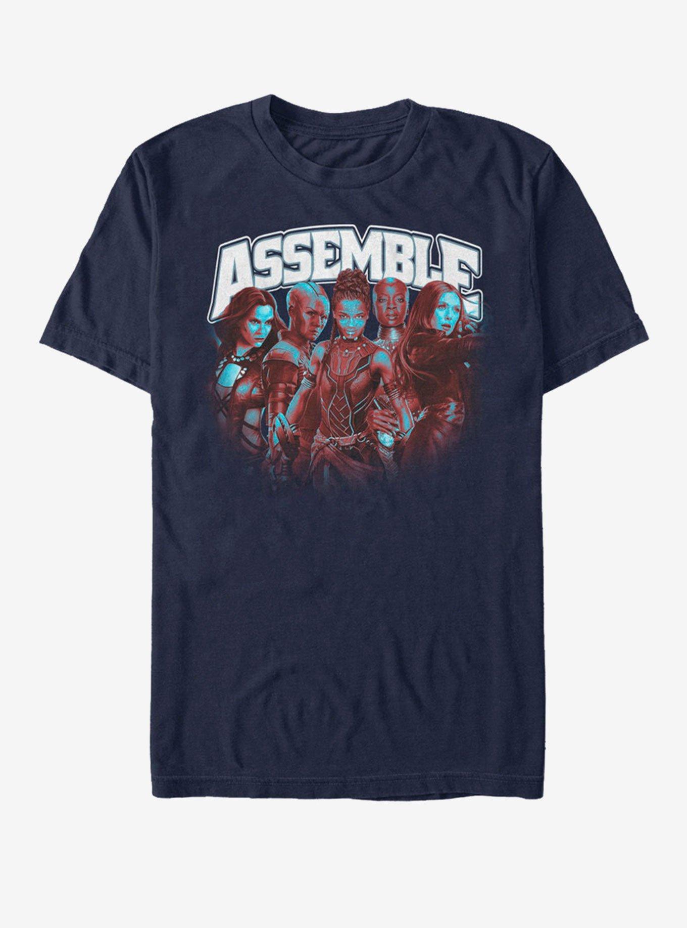 Marvel Avengers: Endgame Assemble The Heroes T-Shirt, , hi-res