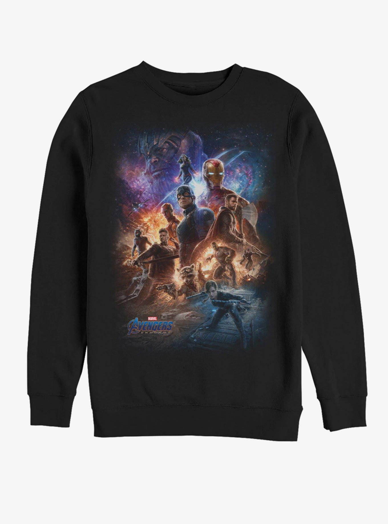 Marvel Avengers: Endgame Endgame Posters Sweatshirt, BLACK, hi-res