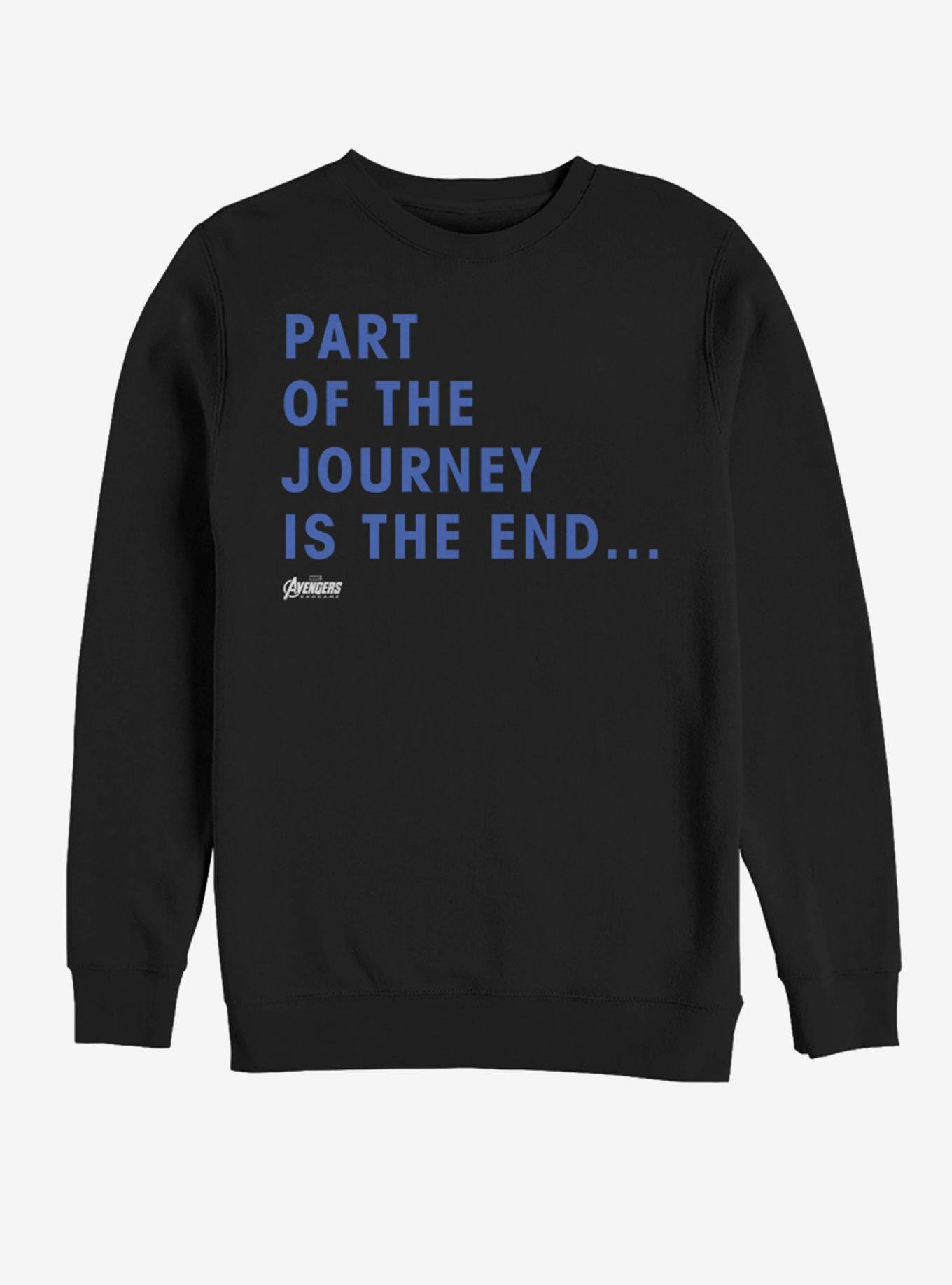 Marvel Avengers: Endgame Journey Ending Sweatshirt, BLACK, hi-res