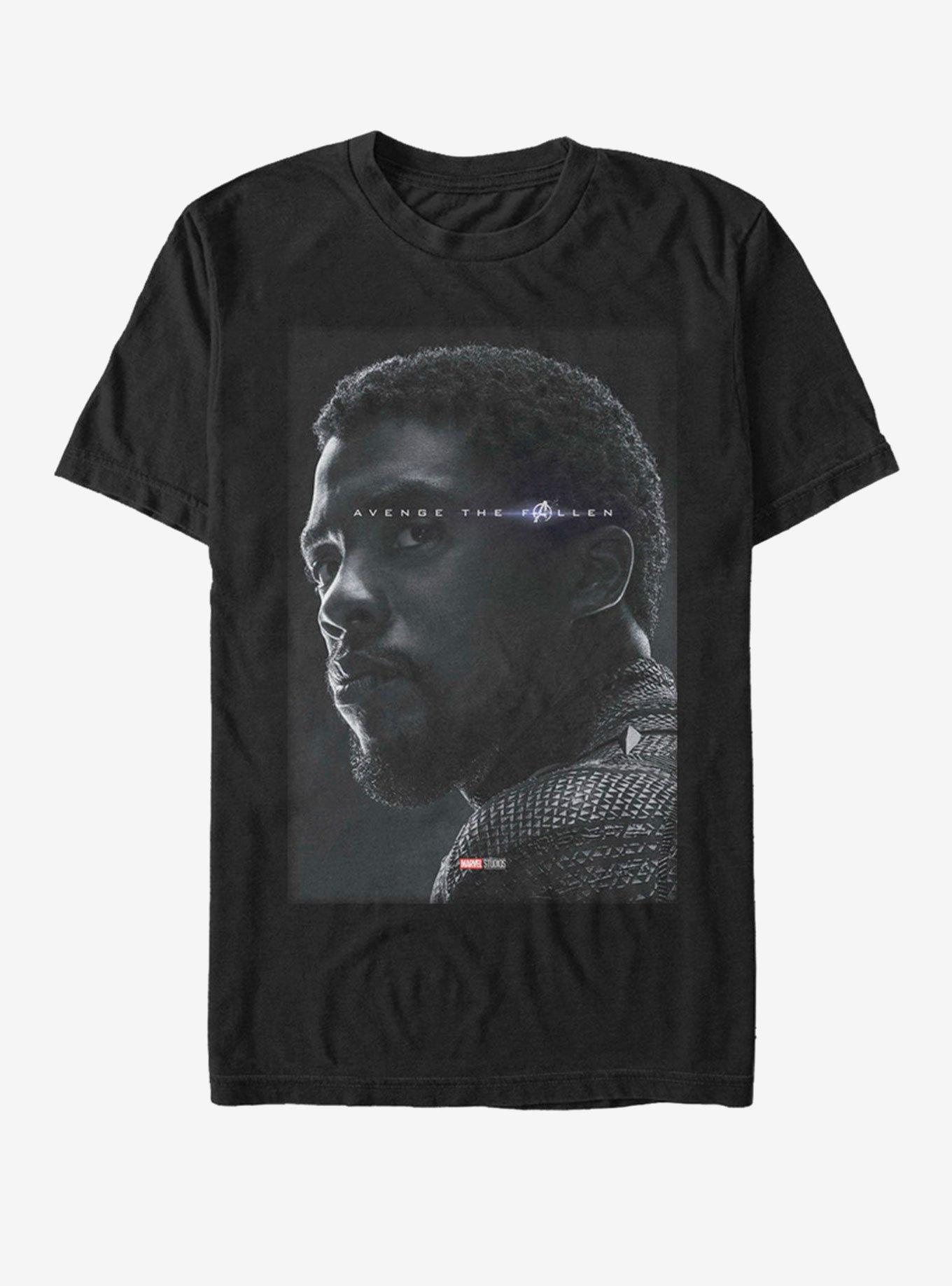 Marvel Avengers: Endgame Avenge Black Panther T-Shirt, BLACK, hi-res