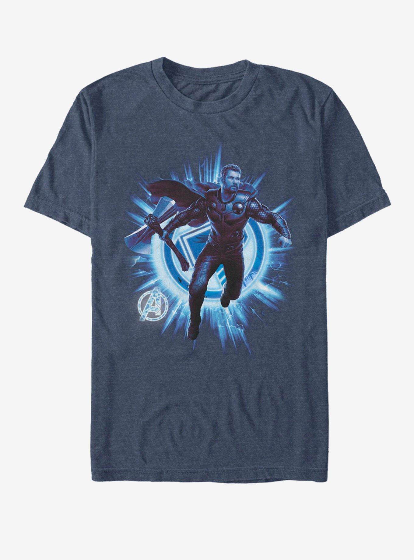 Marvel Avengers: Endgame Thor Endgame T-Shirt, NAVY HTR, hi-res